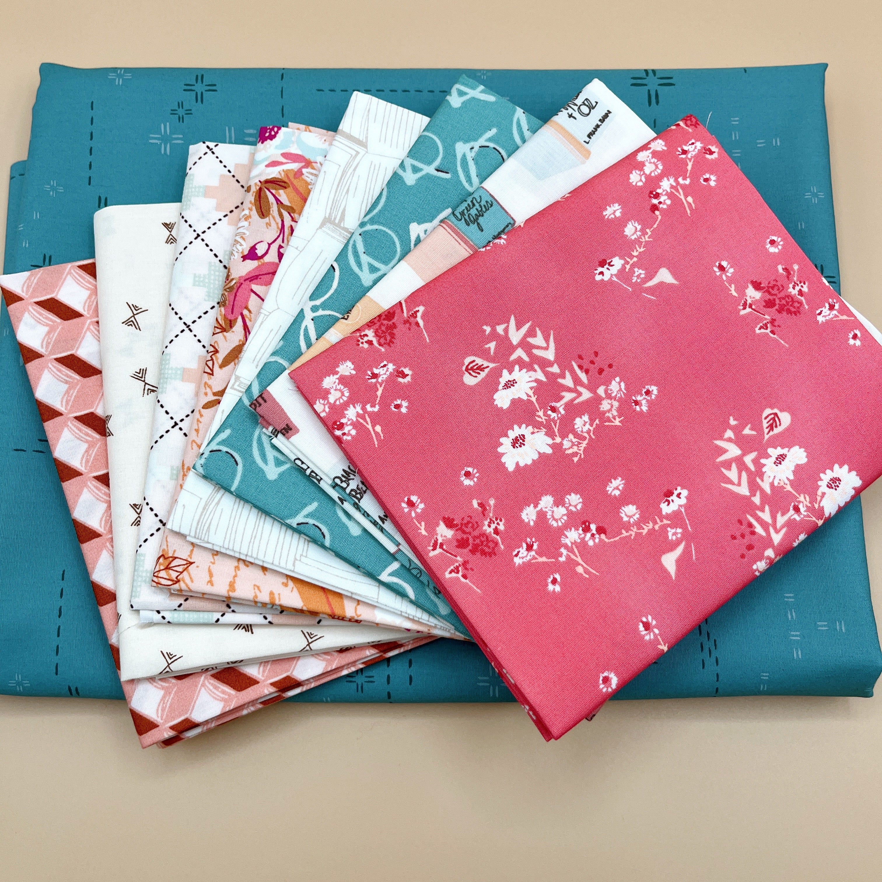 Bookish Collection from Sharon Holland for Art Gallery Fabrics for the Star Pop II Quilt Kit