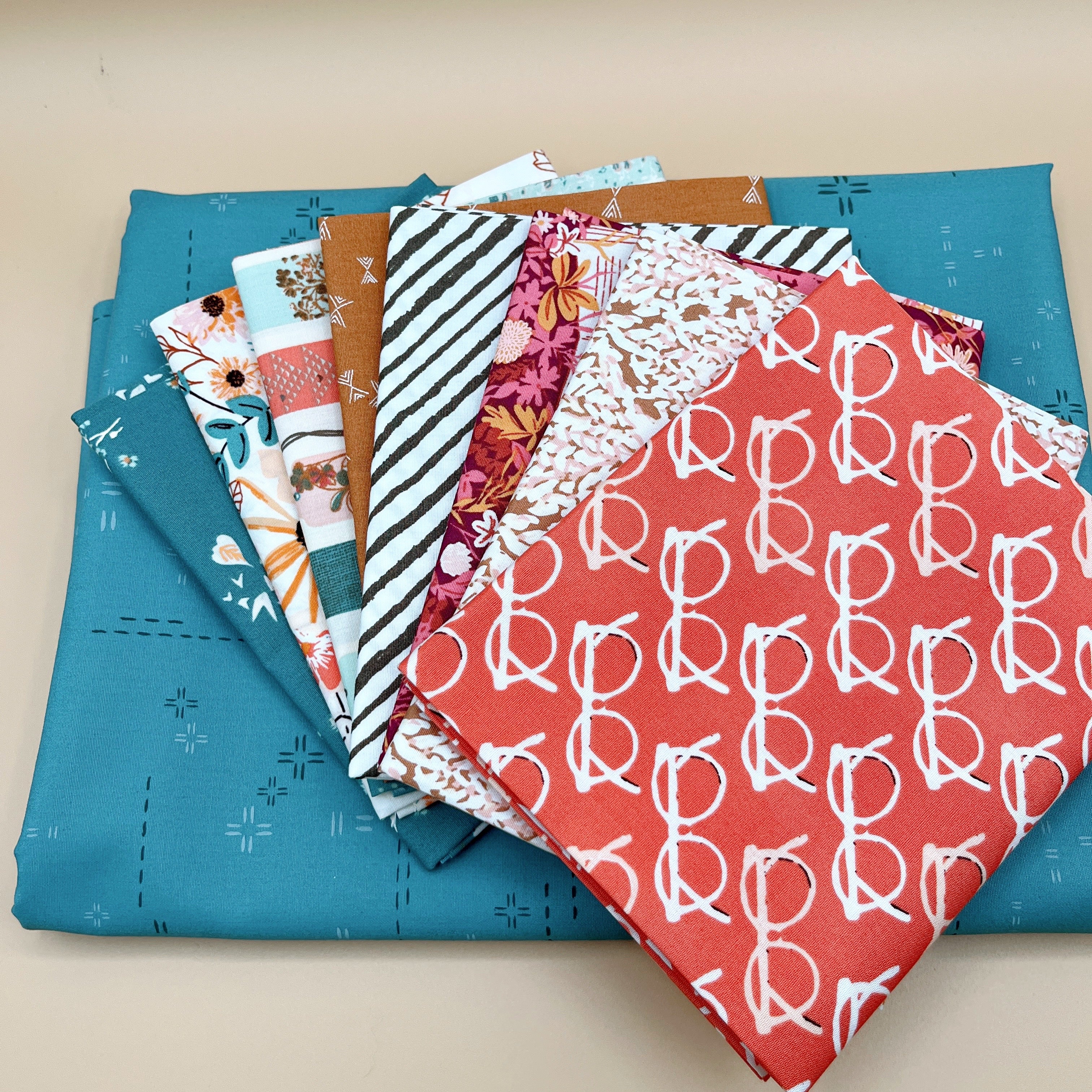 Bookish Collection from Sharon Holland for Art Gallery Fabrics for the Star Pop II Quilt Kit