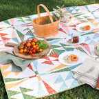 Walden Pond Quilt Kit made with Summer Homestead Collection 