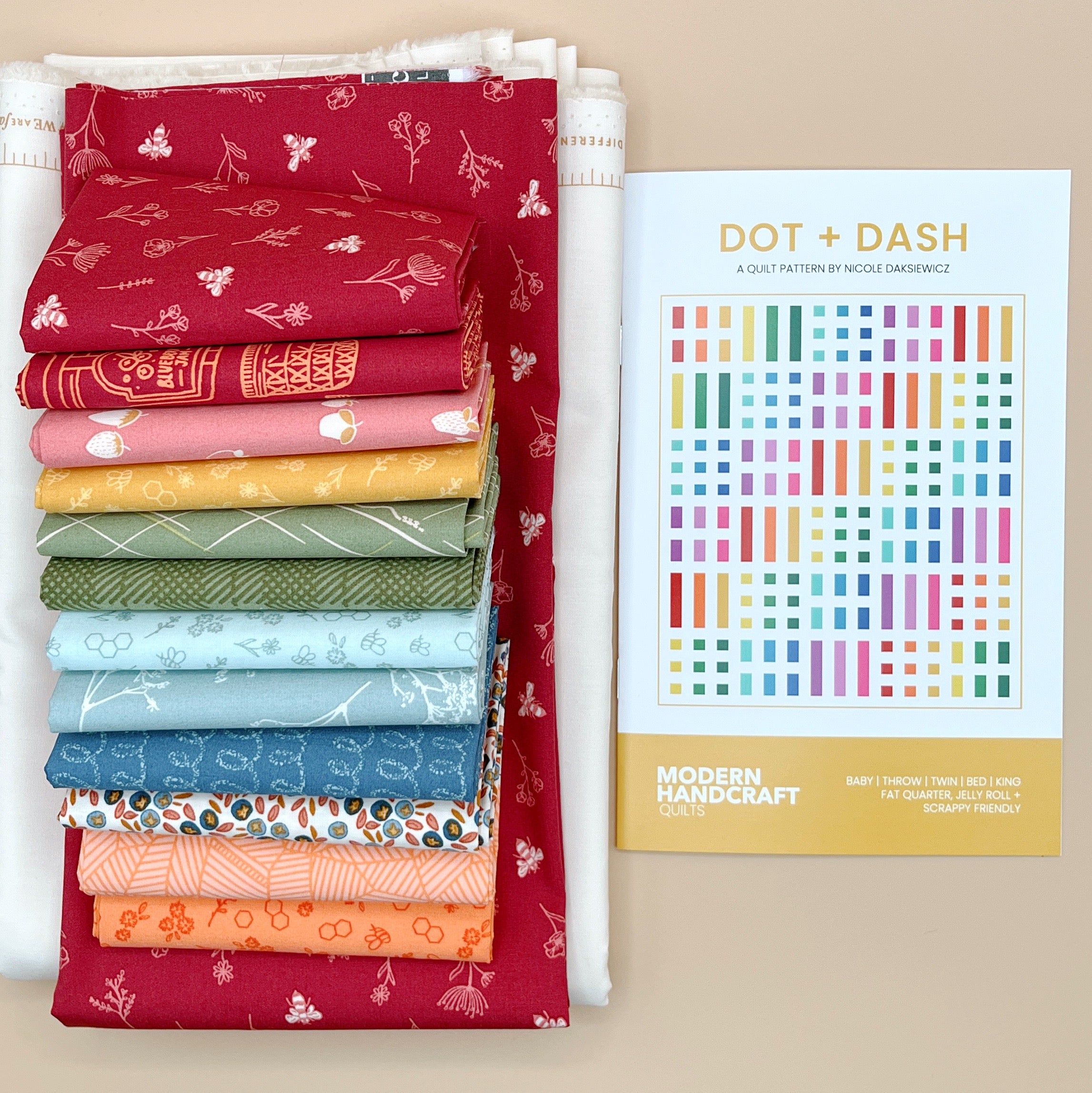 Dot & Dash Quilt Kit featuring Summer Homestead