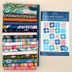 SUMMER GARDEN WITH STARLING COLLECTION QUILT KIT FOR INTERMEDIATE QUILTERS