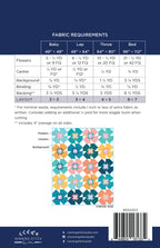 Summer Garden Quilt Pattern Fabric Requirements
