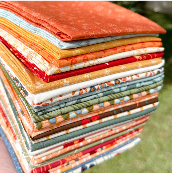 Summer Homestead Fat Quarter Bundle by Sewcial Bee Collective for Art Gallery Fabrics