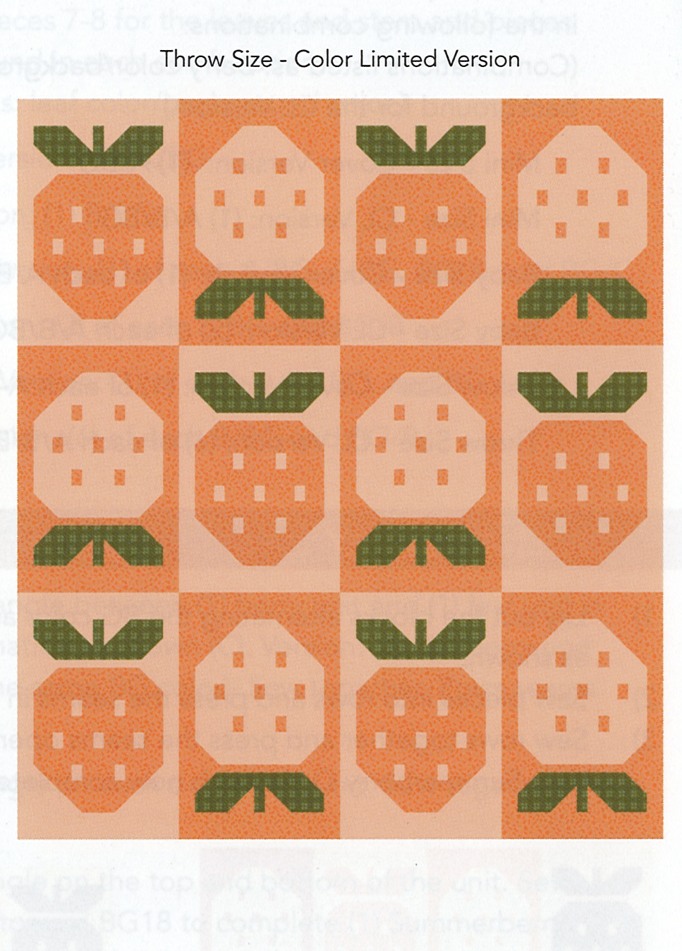 Summerberry Quilt Pattern by Abby Luchsinger