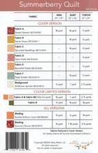 Summerberry Quilt Pattern by Abby Luchsinger