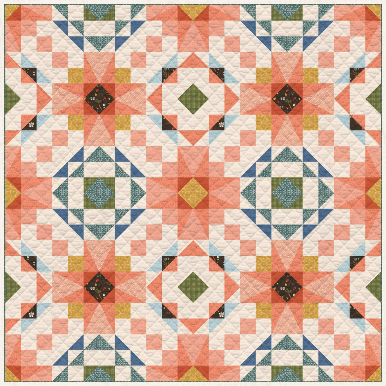 Sunlit Garden Quilt Pattern by AGF Studios