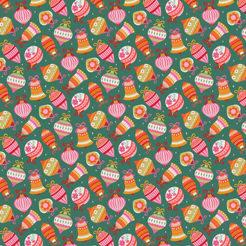Baubles from the Deck the Halls collection by Geetanjali Behera for Thread &amp; Ink Design