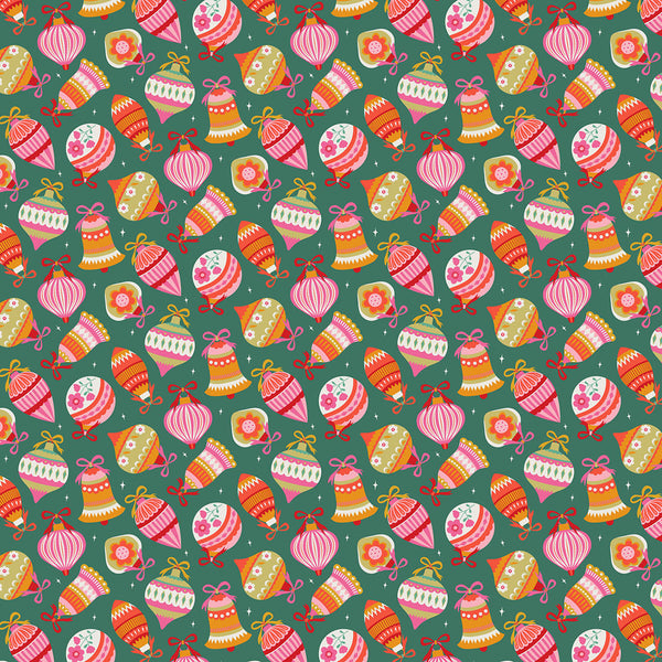 Baubles from the Deck the Halls collection by Geetanjali Behera for Thread &amp; Ink Design