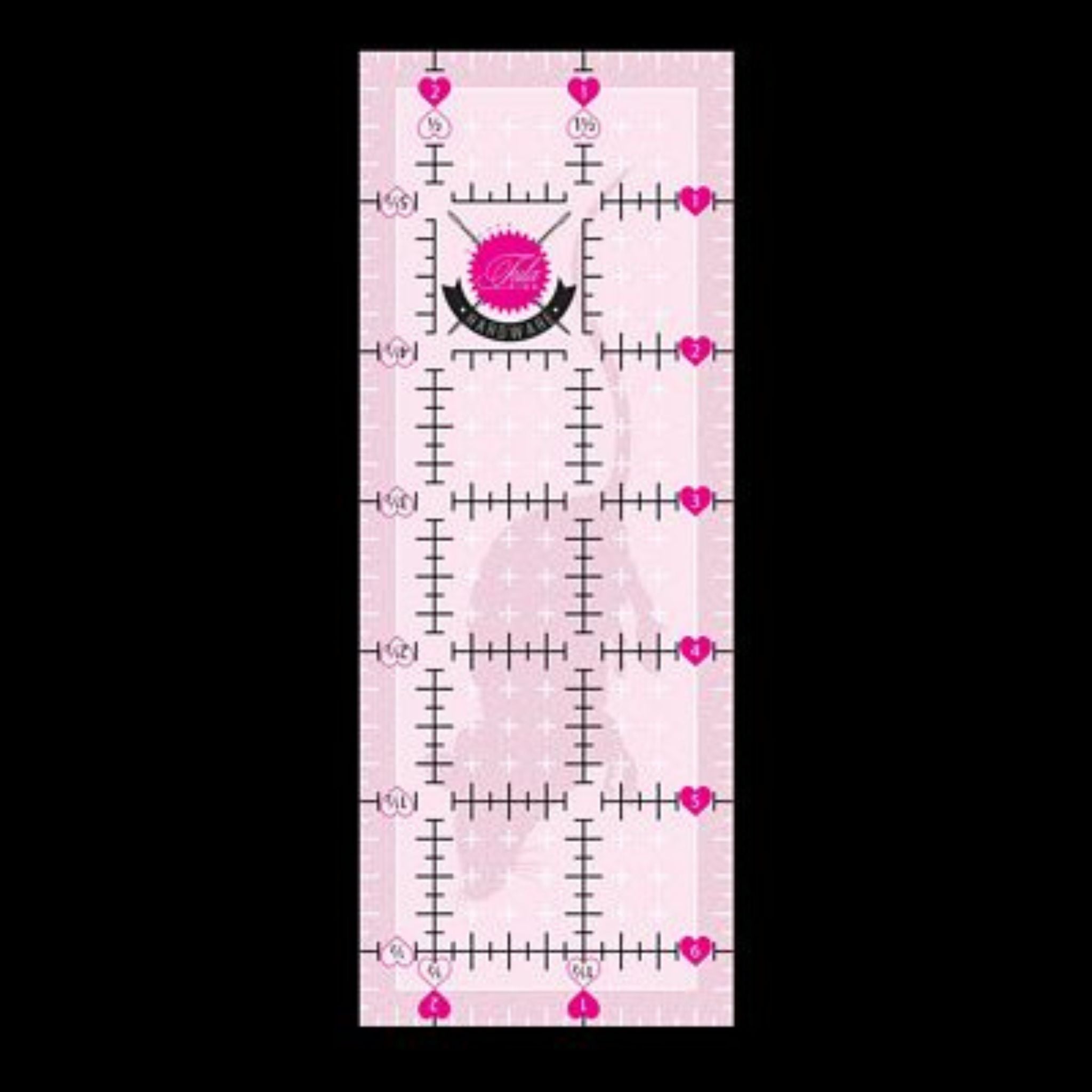 Tula Pink 2 x 6 Mouse Ruler