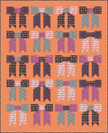 Topknot pattern by Pen and Paper patterns featuring the Enshadow collection from Art Gallery Fabrics