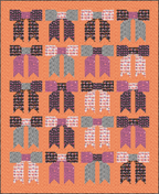 Topknot pattern by Pen and Paper patterns featuring the Enshadow collection from Art Gallery Fabrics