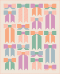 Top Knot quilt pattern using fabrics from Art Gallery Fabrics