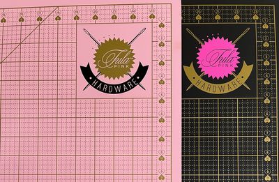 Tula Pink 18 x 24 cutting mat 2 sided