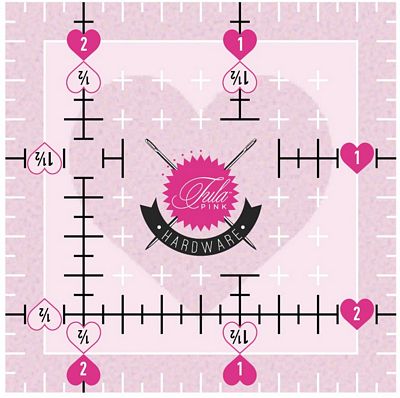 Tula Pink 2.5 inch Heart Ruler