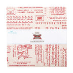 Type/ography Background by Lori Holt 10" stackers