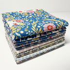 Vintage Tilda Fat Quater Bundle Blues & Purples