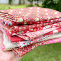 Vintage Tilda Fat Quarter Bundle Reds/Pinks