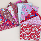 Vintage Tilda Scrappy Red & Pink Fat Quarter Bundle Collection