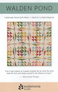 Walden Pond Quilt Pattern by Brooke Shankland
