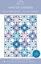 Winter Garden Quilt Pattern by Running Stitches Quilts