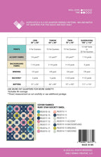 Fabric Requirements for Hopscotch II Quilt by Quilty Love precut friendly