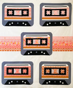 Radical Cassettes Pattern - Love Sew Modern
