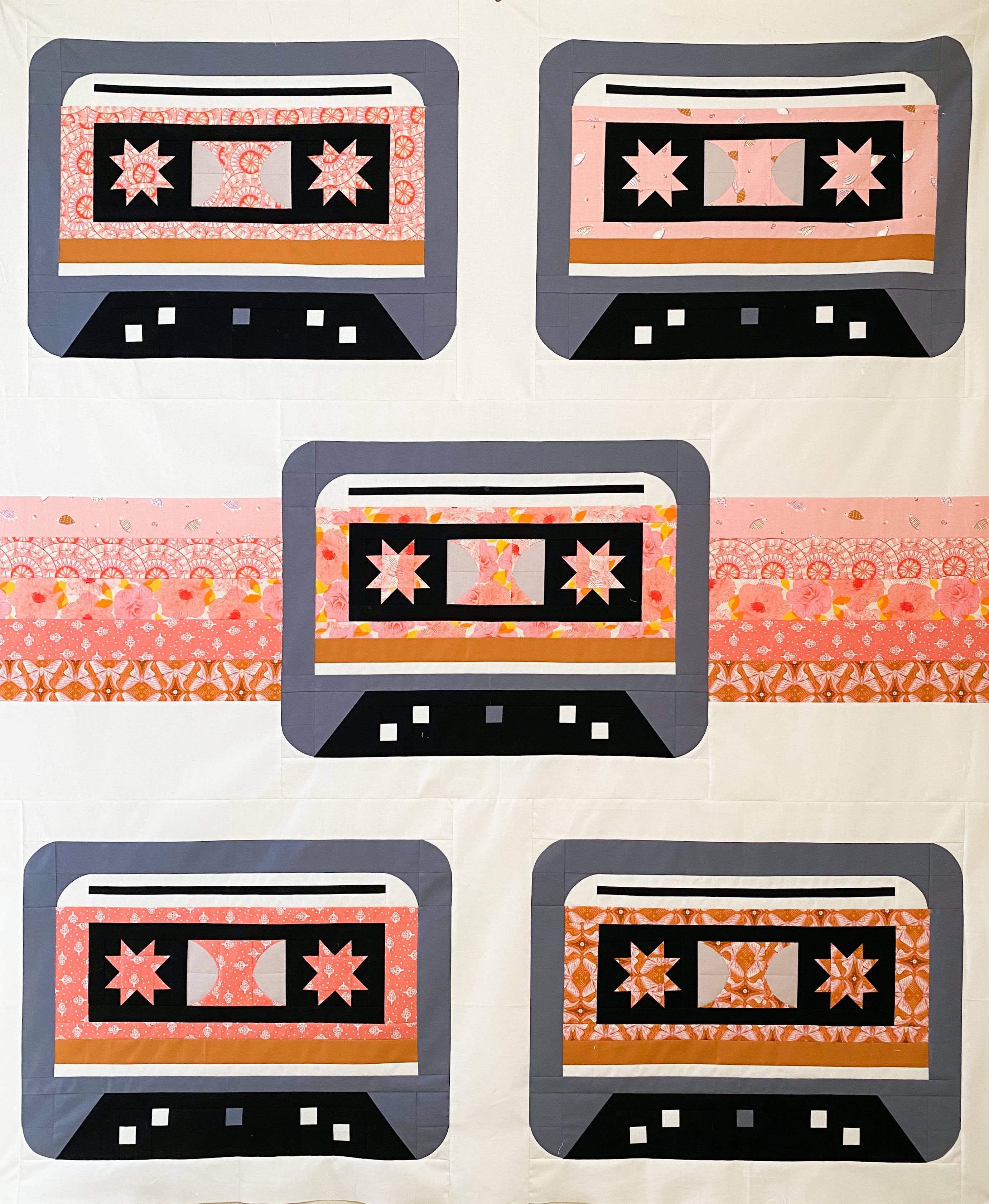 Radical Cassettes Pattern - Love Sew Modern