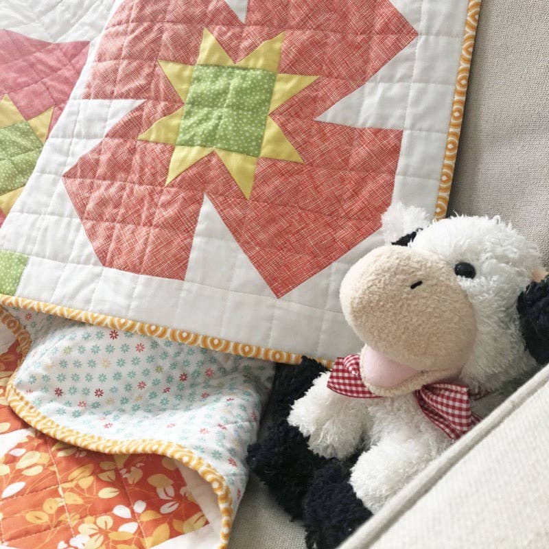 Summer Garden Quilt Pattern - Running Stitch Quilts