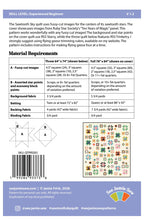 Fabric requirements for Sawtooth Sky Quilt Pattern by Jamie Frick - See Jamie Sew