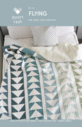 Flying Quilt Pattern by Quilty Love | Modern Flying Geese Quilt Pattern