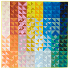 Color Chaos Quilt Pattern - Printed