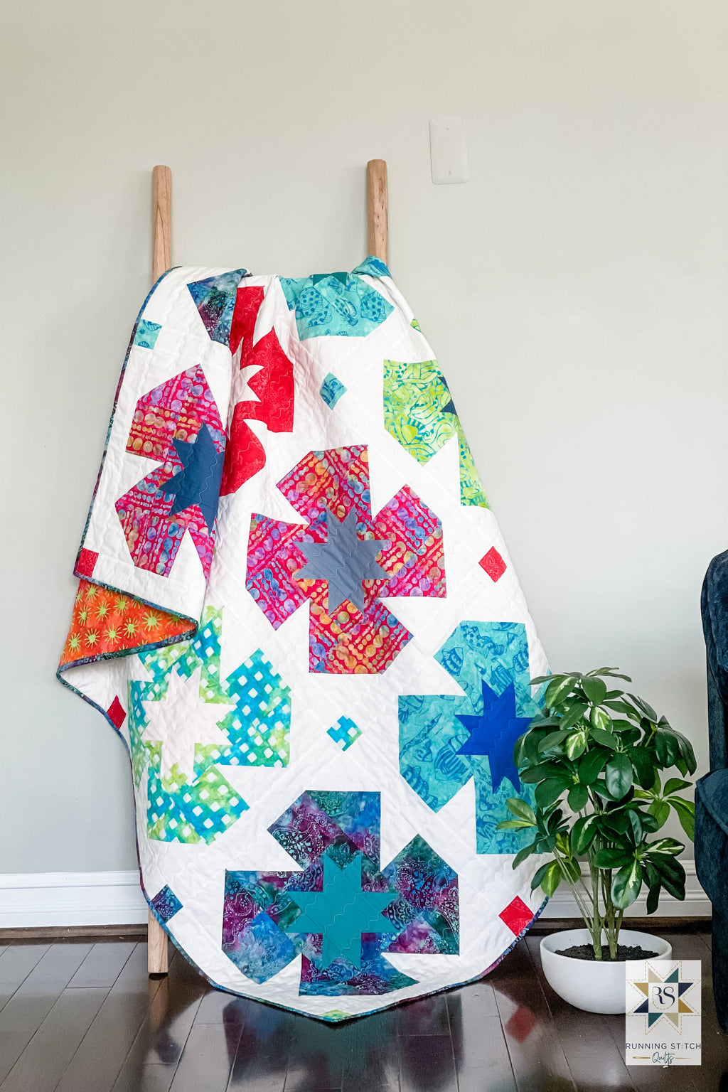 Summer Garden Quilt Pattern - Running Stitch Quilts