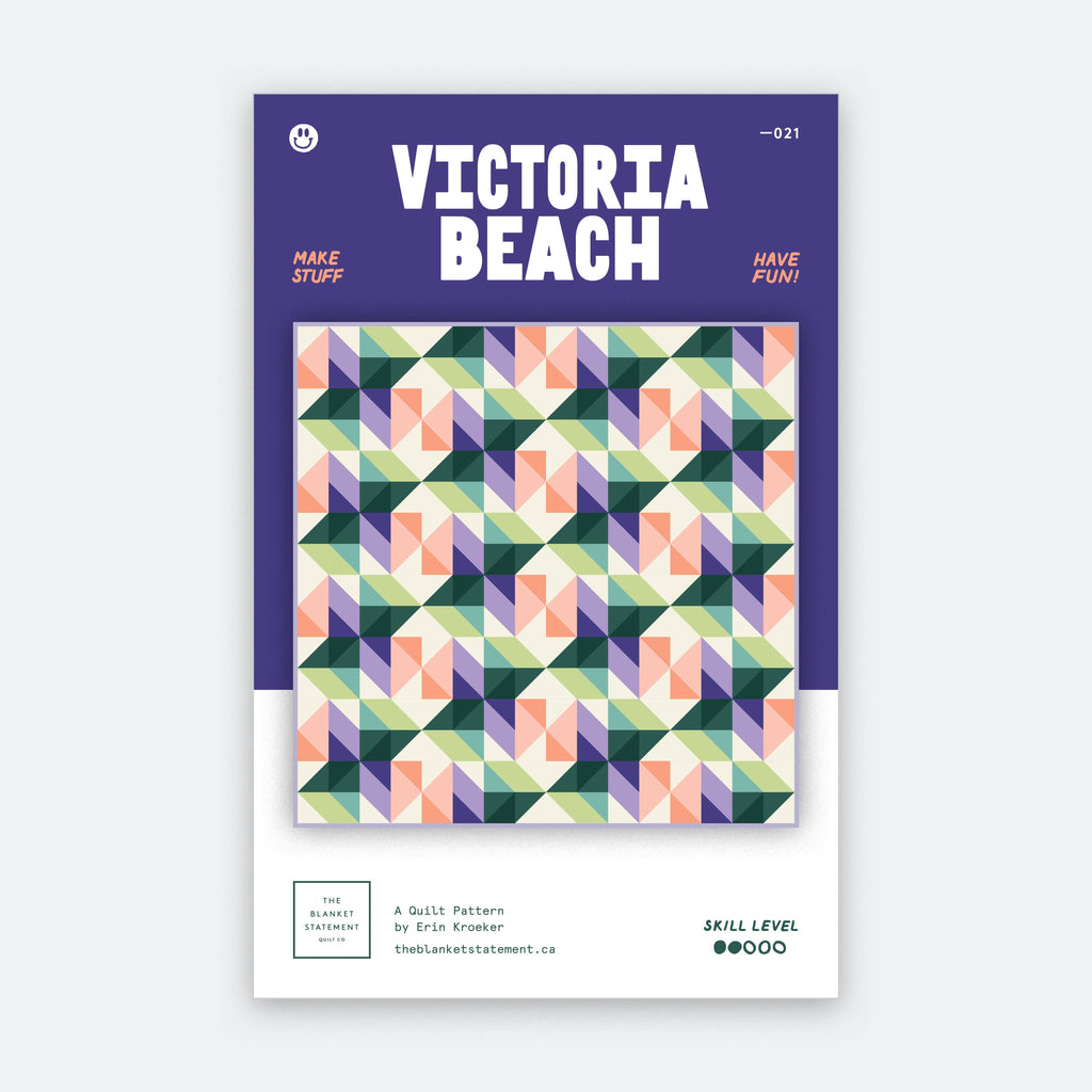 Victoria Beach Quilt Pattern by The Blanket Statement Quilt Co