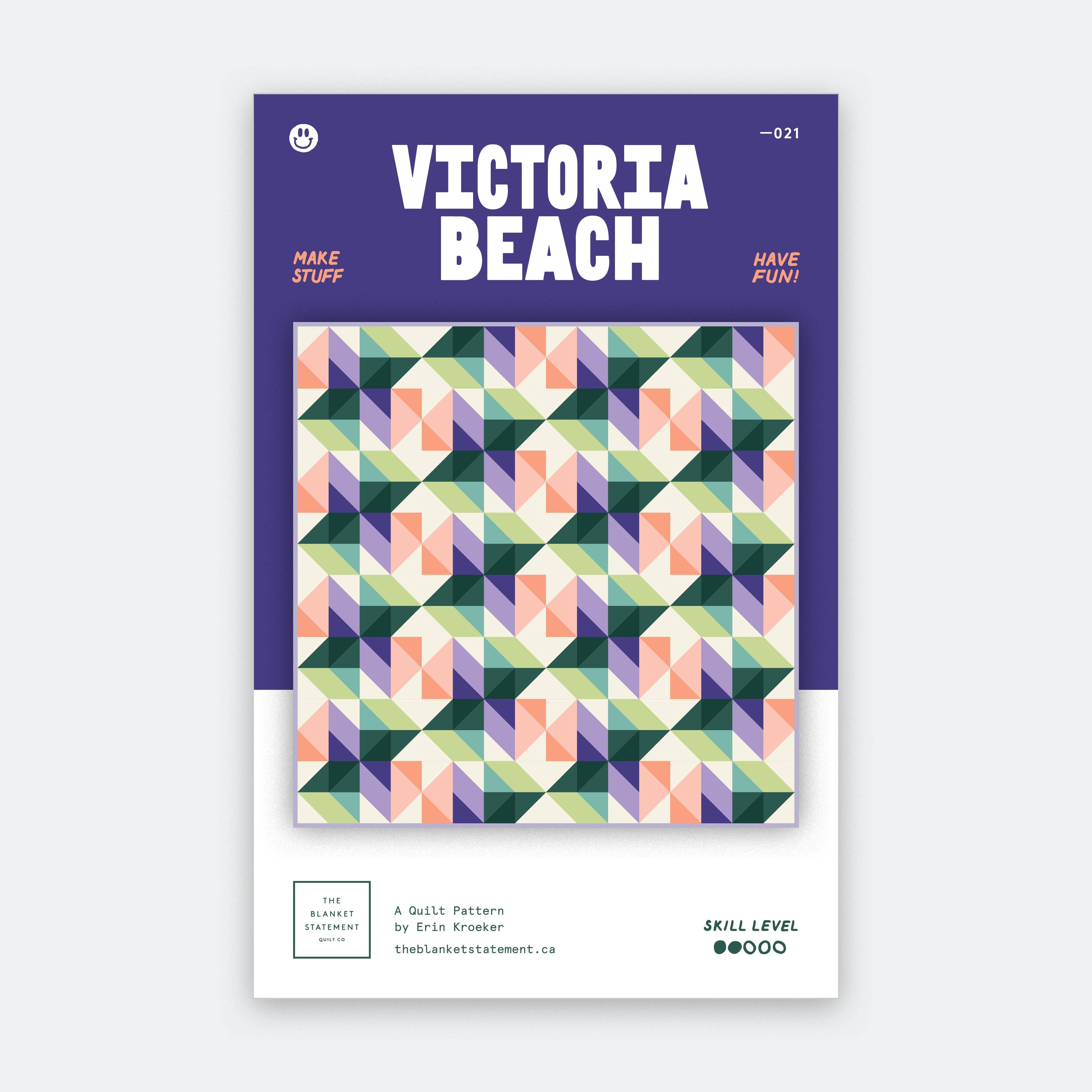 Victoria Beach Quilt Pattern by The Blanket Statement Quilt Co