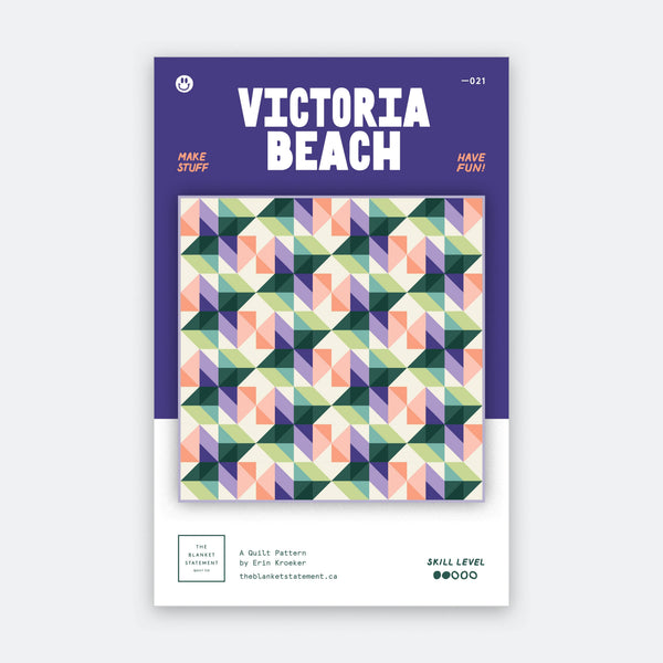 Victoria Beach Quilt Pattern by The Blanket Statement Quilt Co
