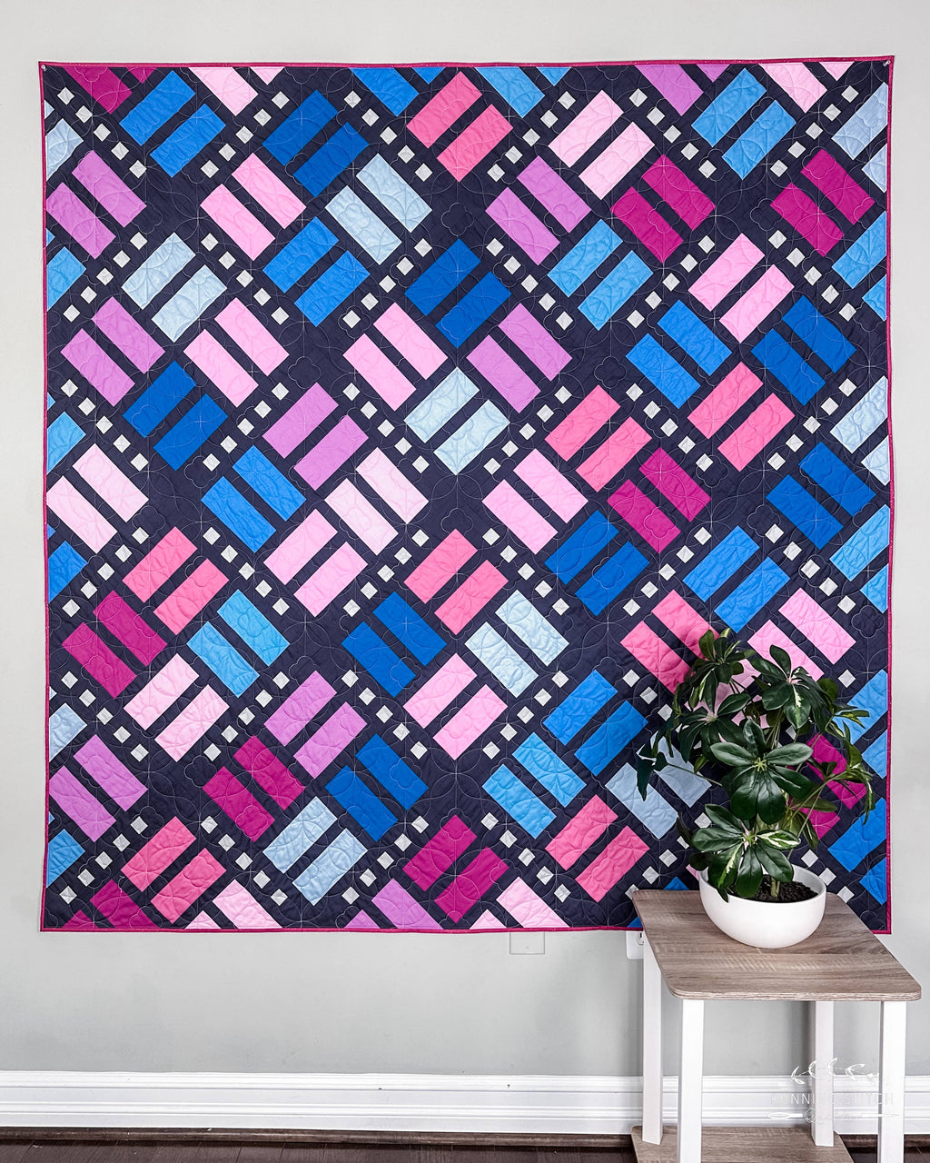 Weavers Cottage Quilt Pattern - Running Stitch Quilts