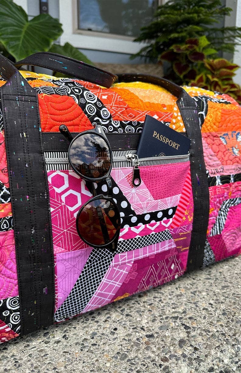 JoJo on the Go Duffle Bag Pattern by Sassafras Lane Designs