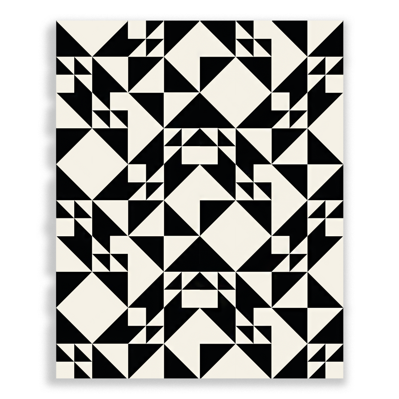 Birds Hill Paper Pattern