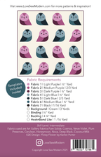 Gizmo Quilt Pattern - Love Sew Modern