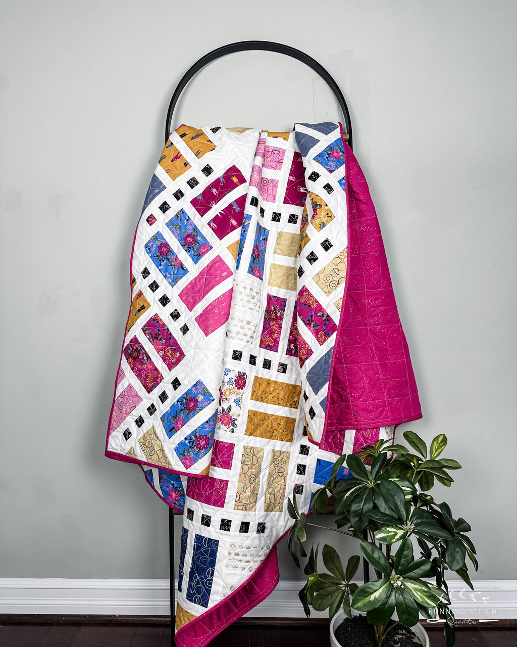 Weavers Cottage Quilt Pattern - Running Stitch Quilts