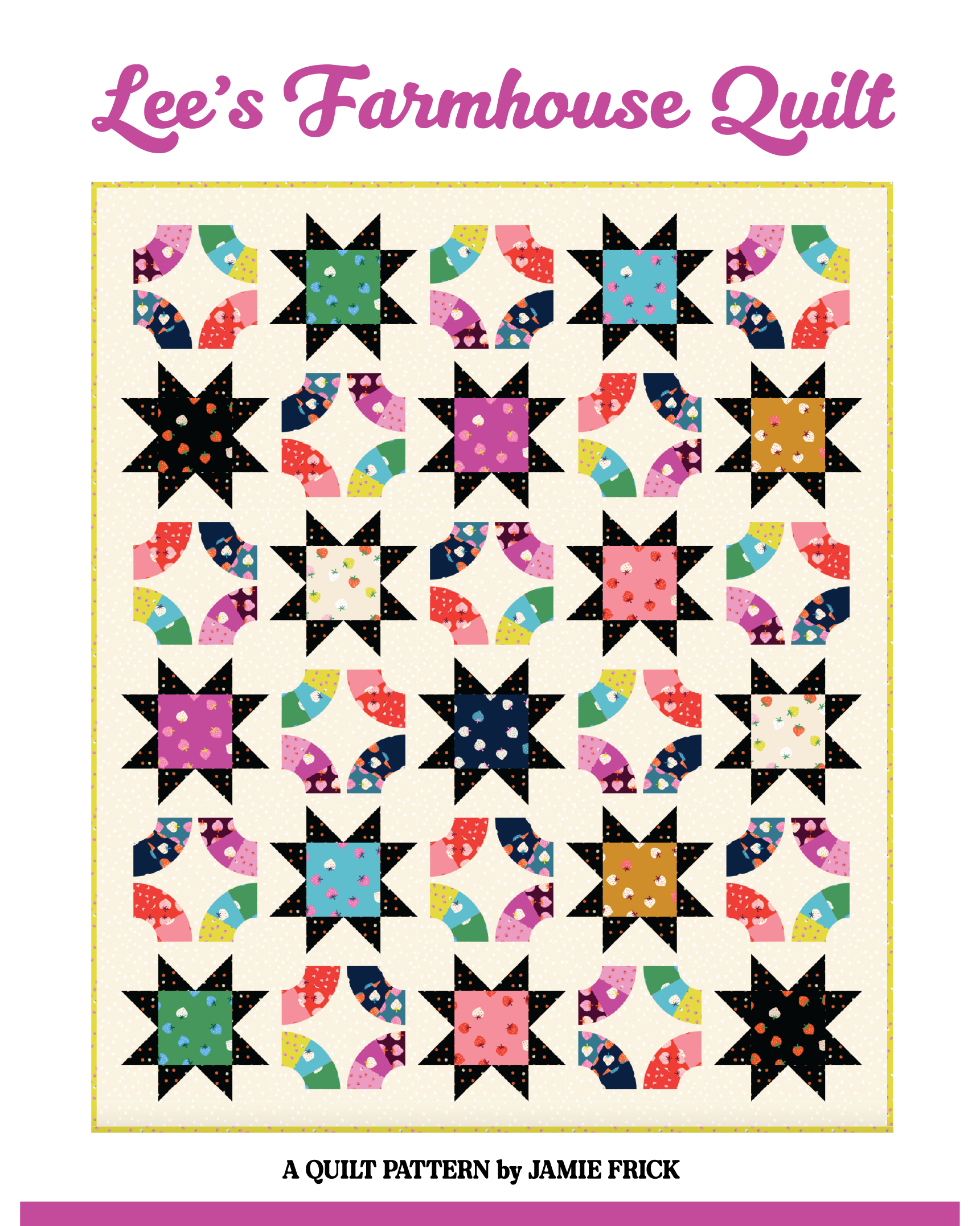Lee's Farmhouse Quilt Pattern by Jamie Frick - See Jamie Sew