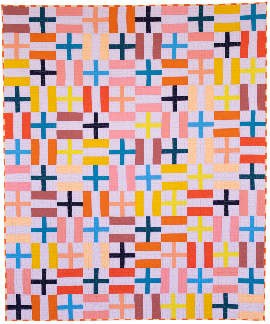 Quilt made with Simple Joys Quilt Pattern by Then Came June 