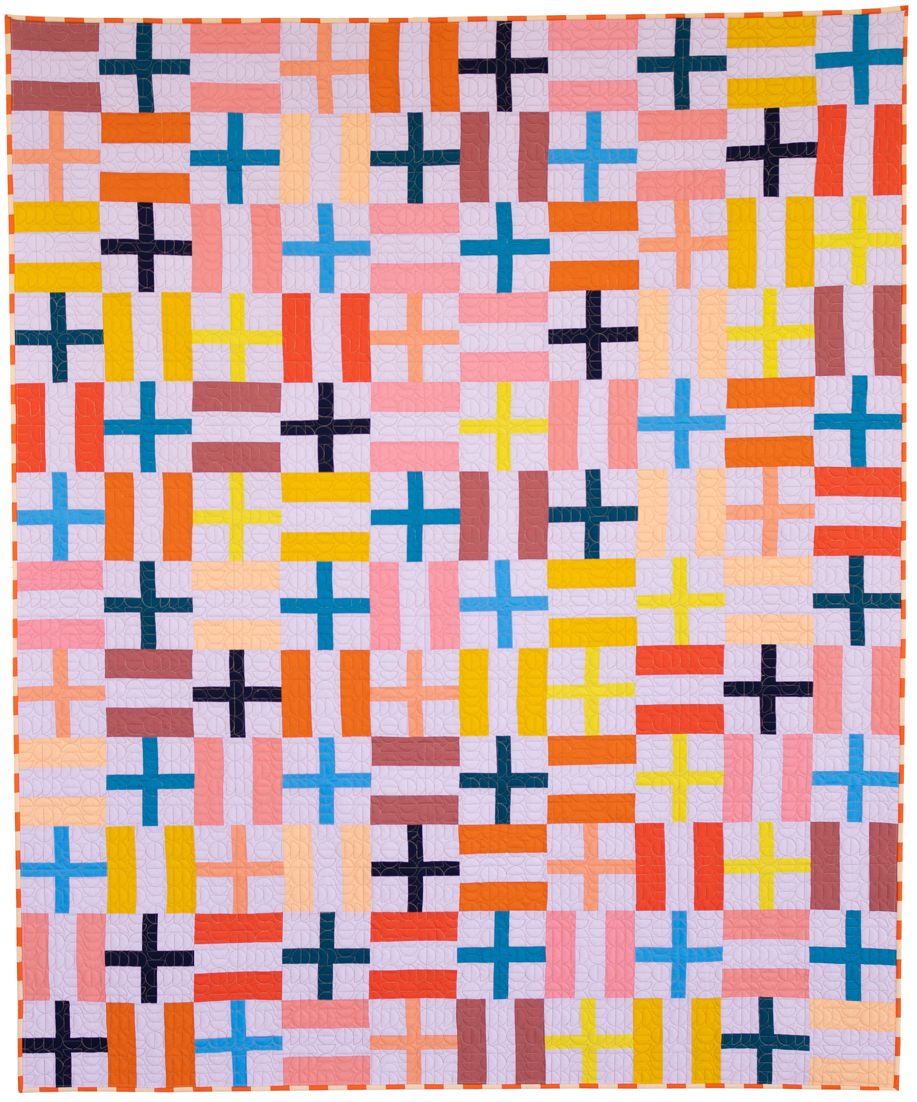 Quilt made with Simple Joys Quilt Pattern by Then Came June 