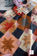 North Star Quilt Pattern by Quilty Love | Modern Fat Quarter Star Quilt Pattern