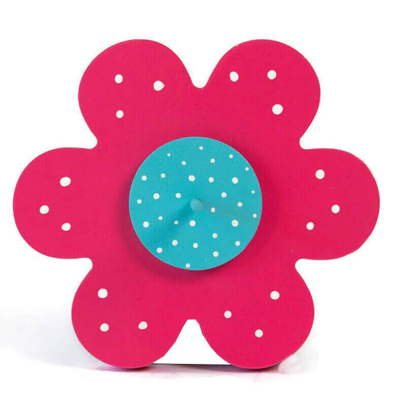 flower spindle in pink by doohikey designs