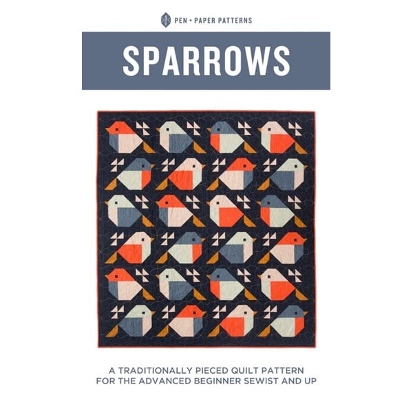 Beginner-friendly Sparrows Quilt Pattern by Pen + Paper Patterns