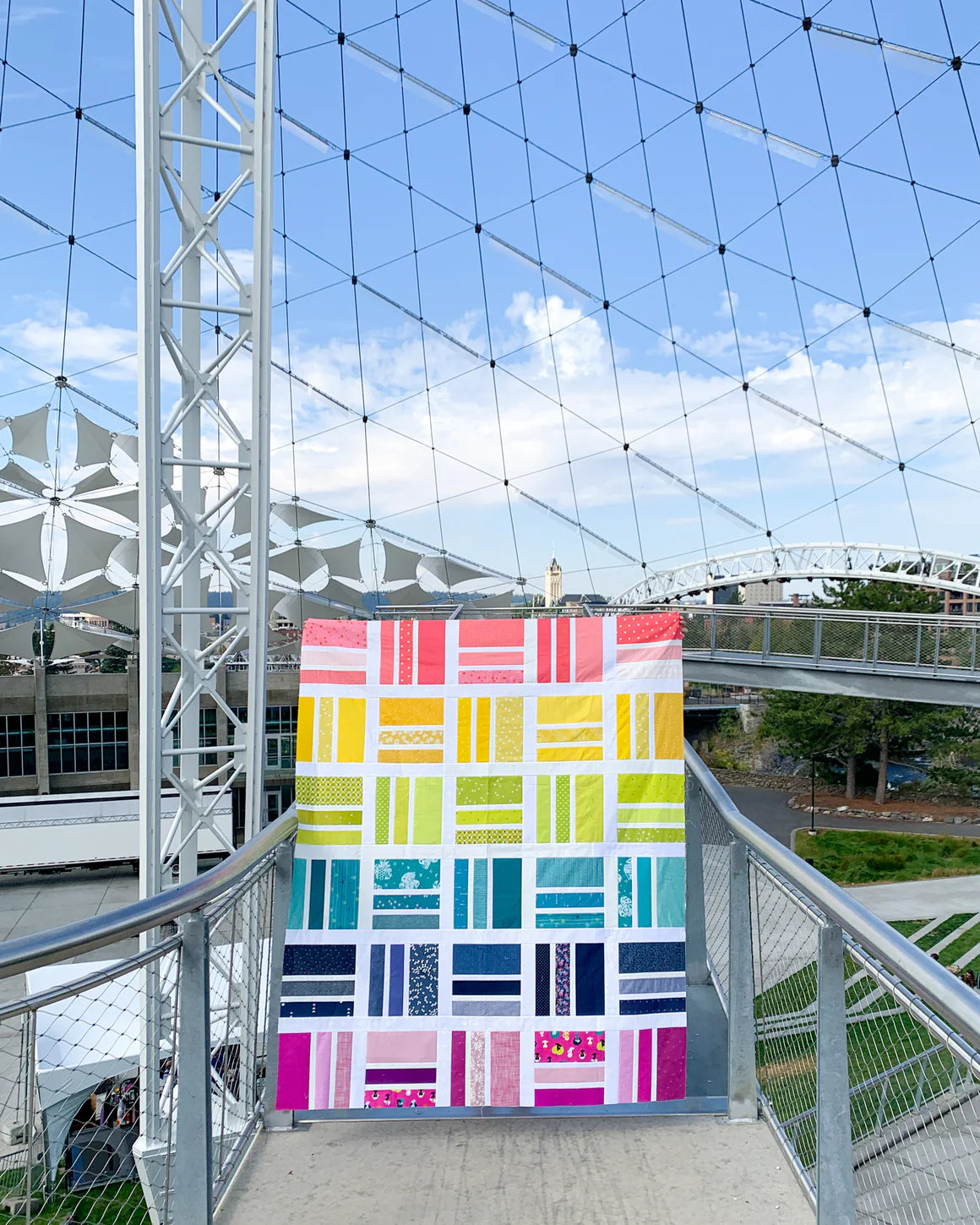 Squared Up Quilt Pattern by Cotton and Joy